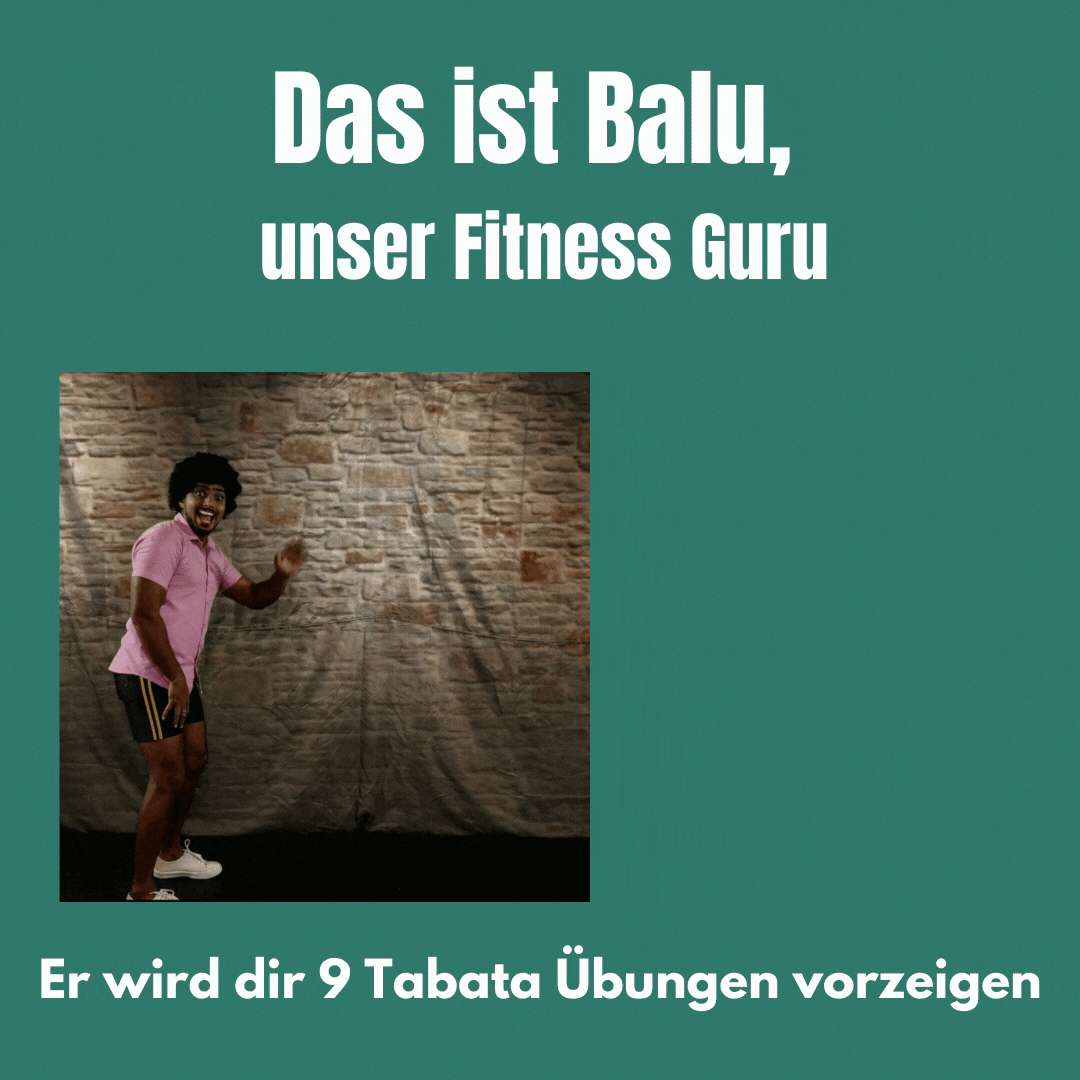 Fitness Guru, Balu zeigt Tabata 5