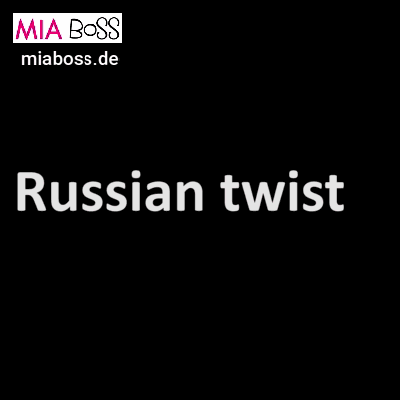 Russian Twist, Mia Boss, Tabata Workout