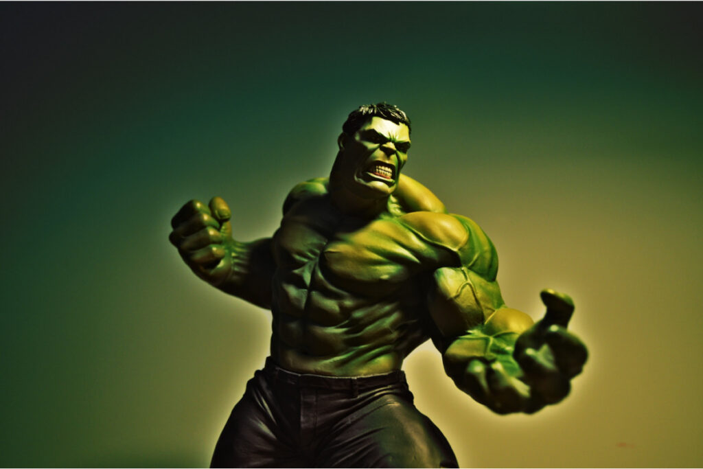 Hulk in einem selbst finden