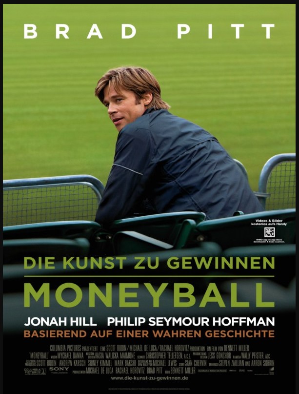 Moneyball, die kunst zu gewinnen, Brad Pitt, Unternehmer Filme
