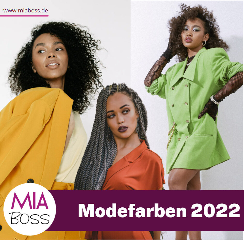 Modetrendfarben 2022