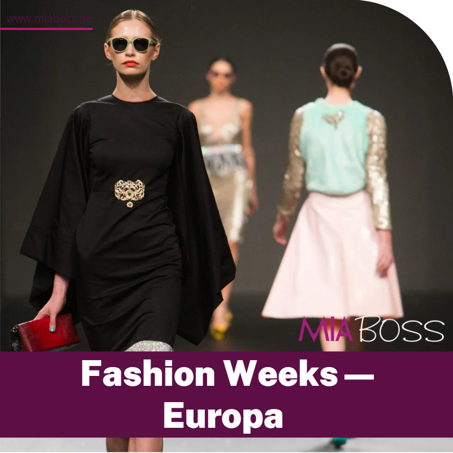 Fashion Weeks Europa