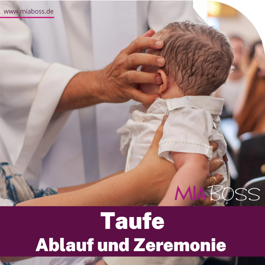 Ablauf und Zeremonie Taufe