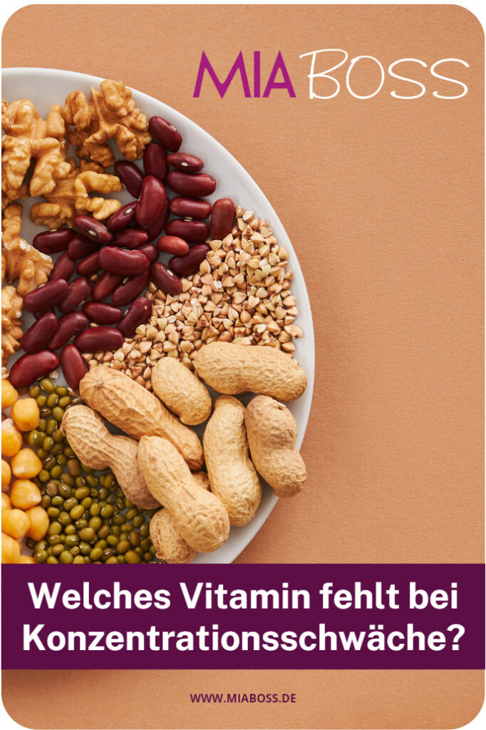 Vitamine bei Konzentrationsschwäche