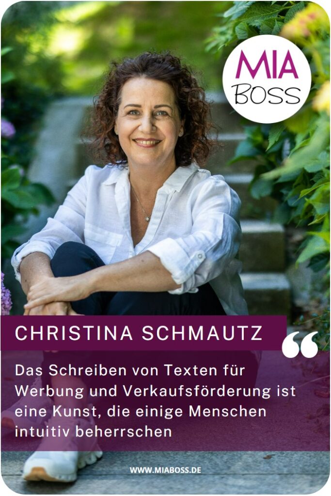 Christina Schmautz über Copywriting