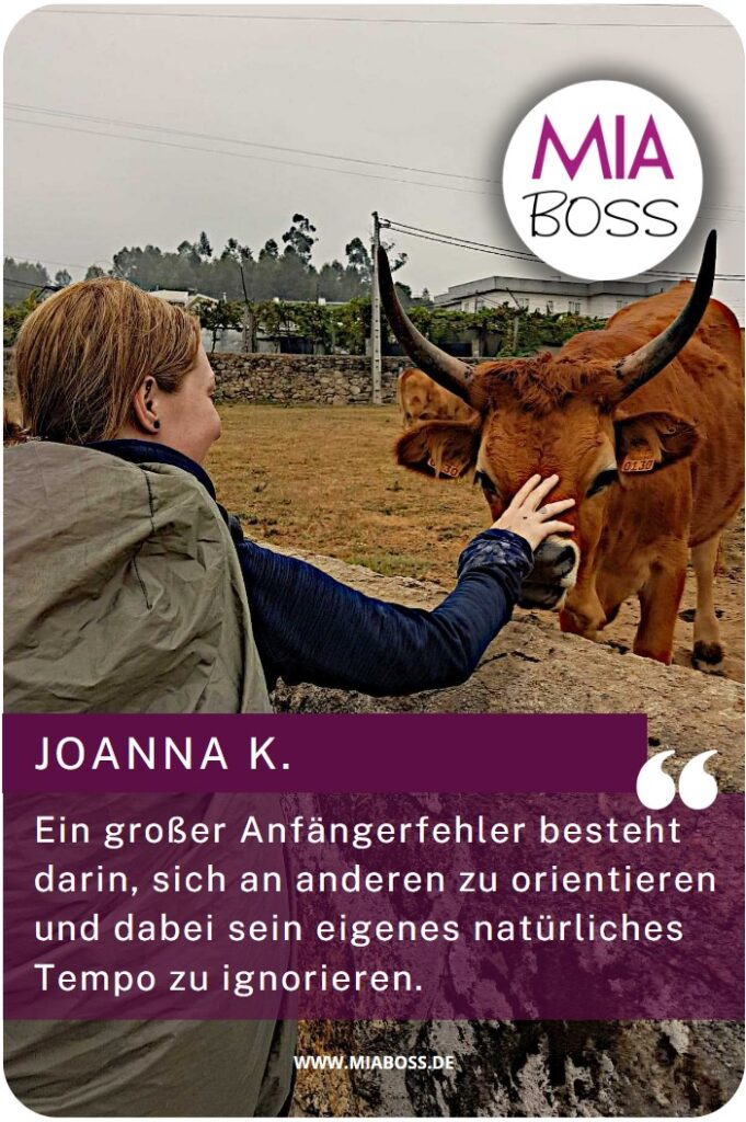 Joanna K Jakobsweg finden Tipps