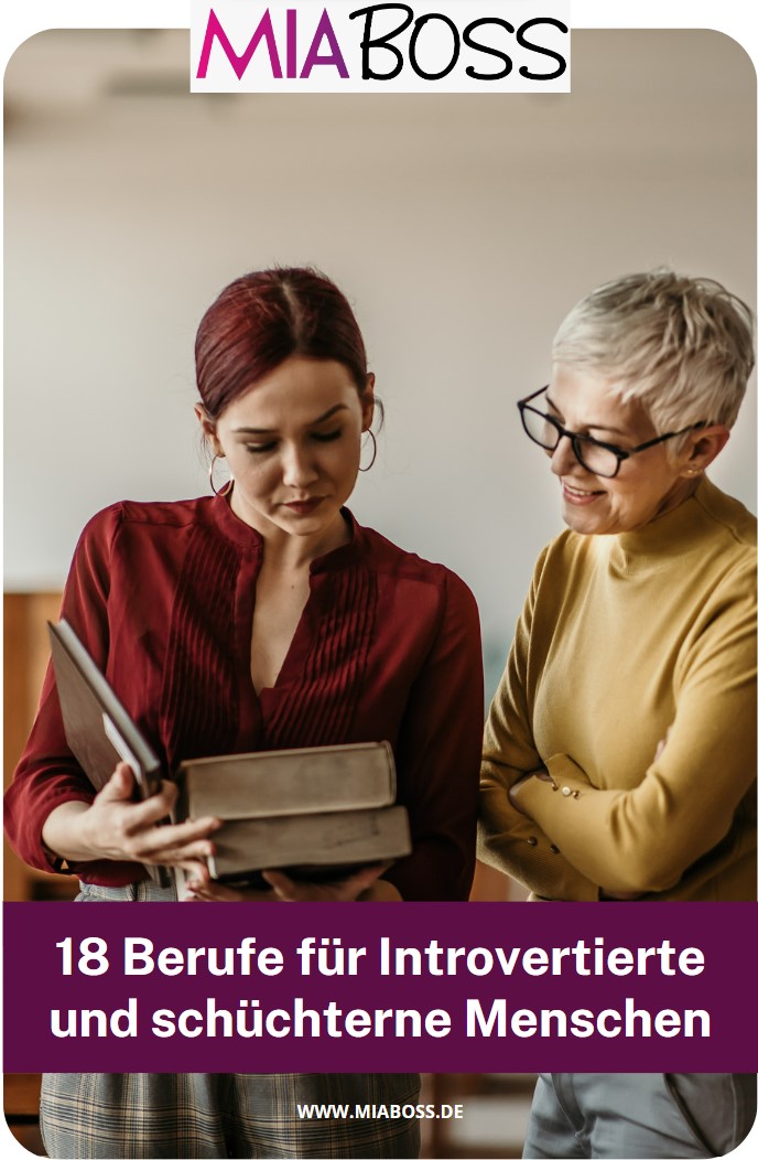 18 Berufe für Introvertierte & schüchterne Menschen Jobs