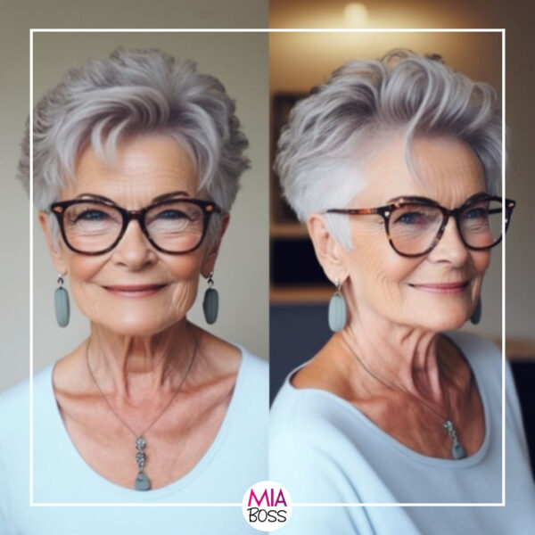 Bob Freche Frisuren Ab 60 Mit Brille