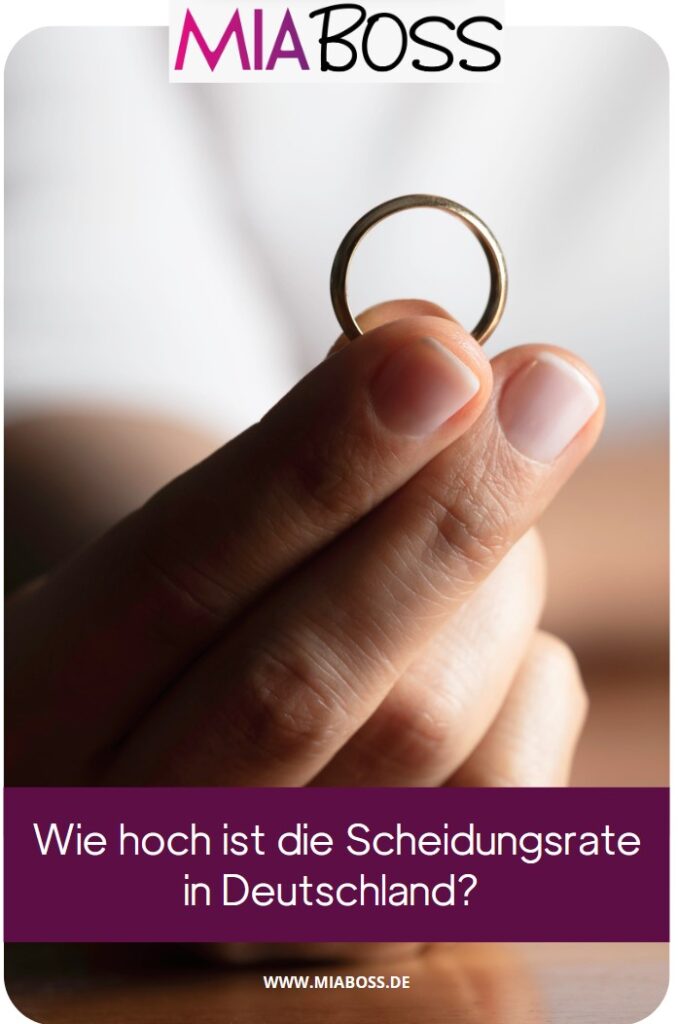 Die Scheidungsrate in Deutschland
