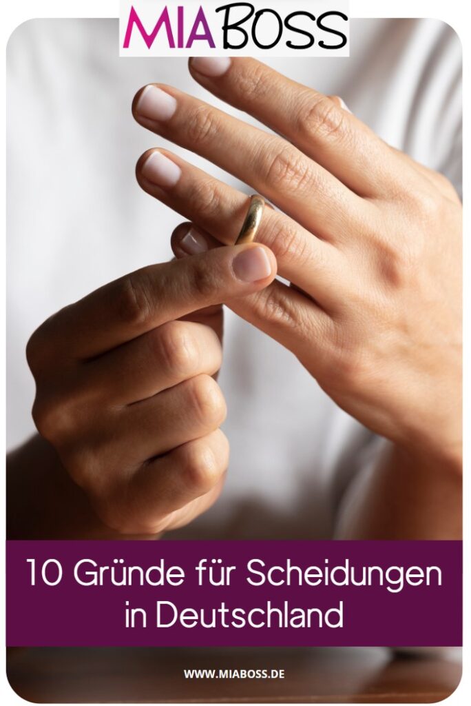 Gründe für SCheidungen in Deutschland