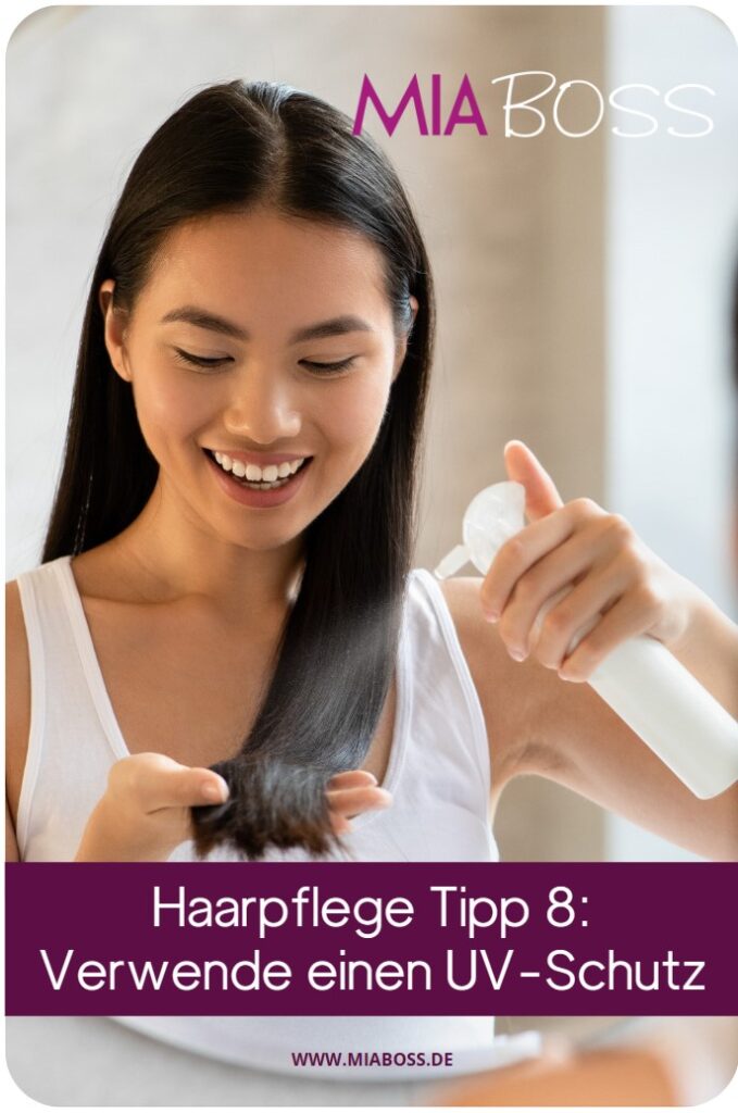 Haarpflege Tipp Uv Schutz verwenden