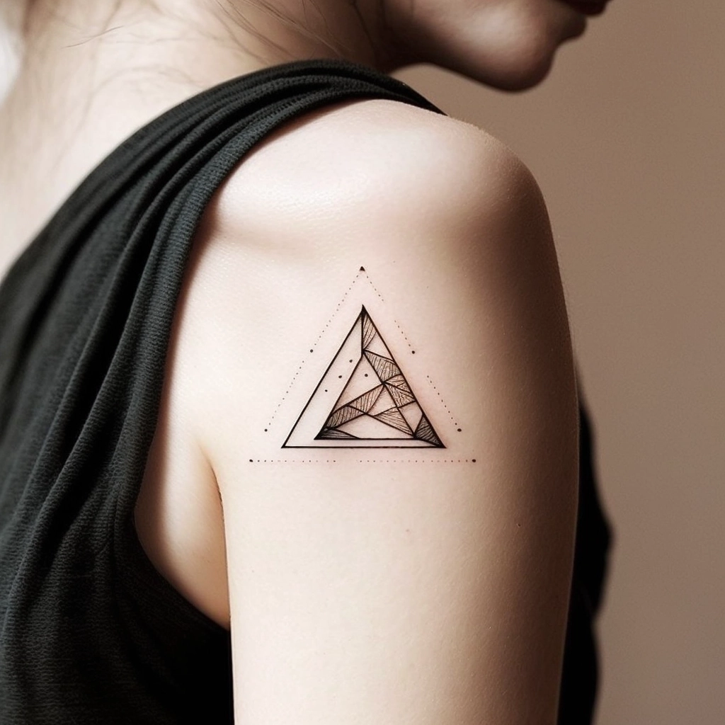 Tattoo Dreieck für Frauen