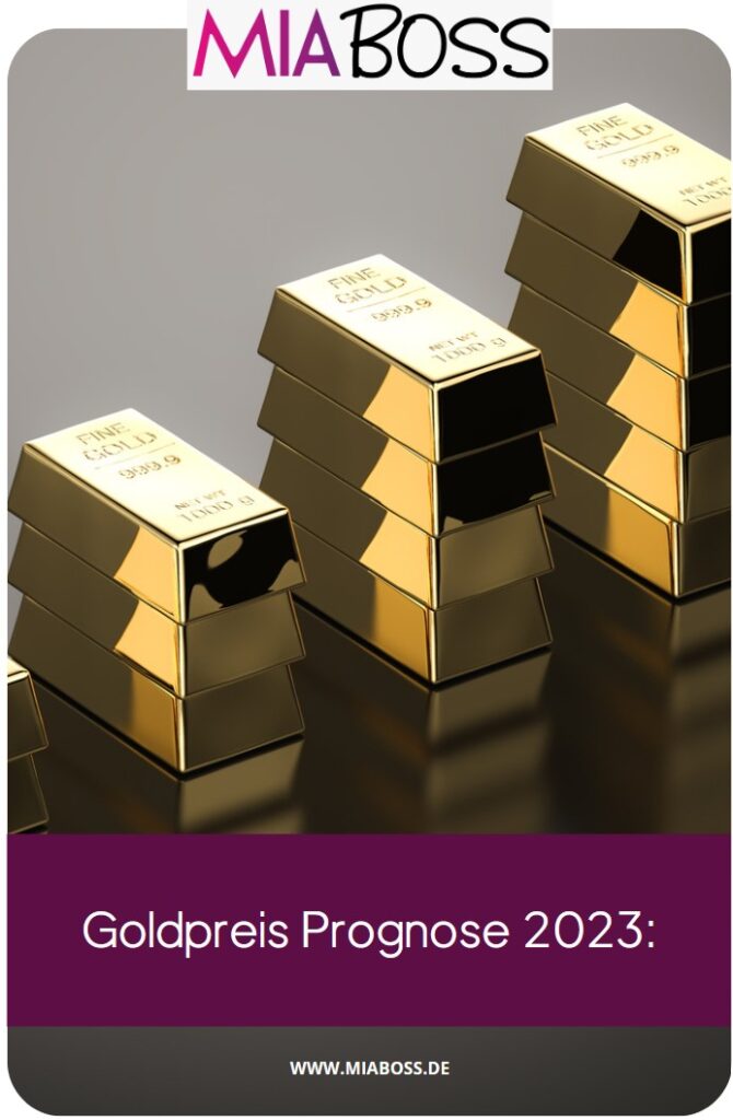 Goldpreis Prognose 2023