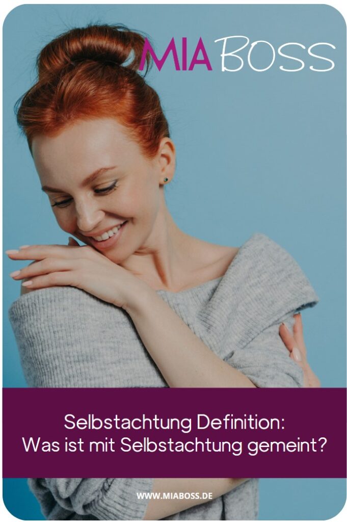 Selbstachtung Defintion