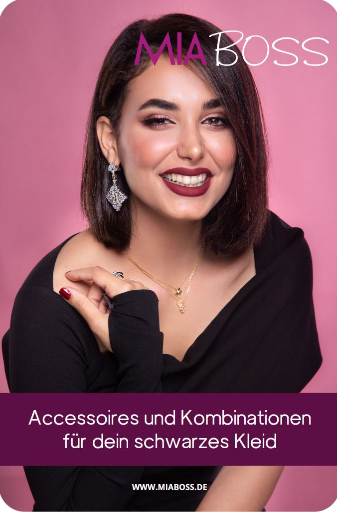 Accessoires und Kombinationen für dein schwarzes Kleid