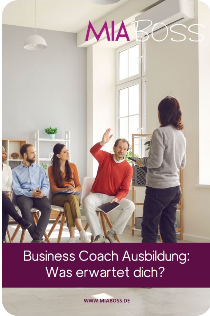 Business Coach Ausbildung Was erwartet dich 