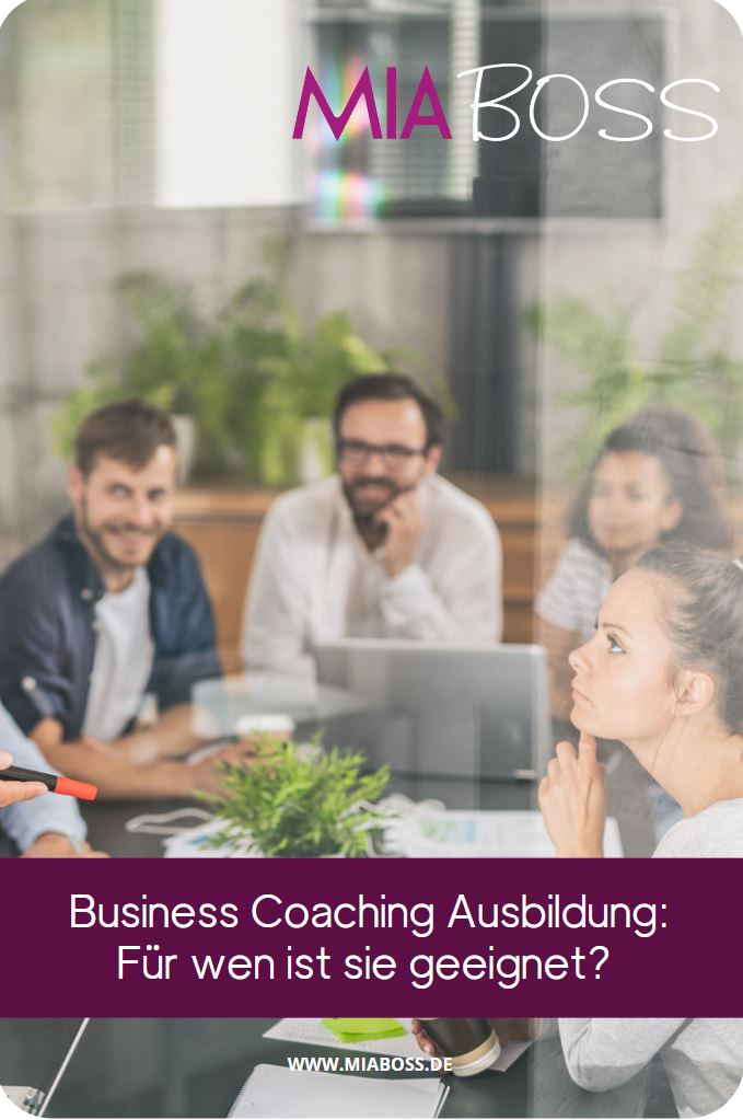 Business Coaching Ausbildung Für wen ist sie geeignet 