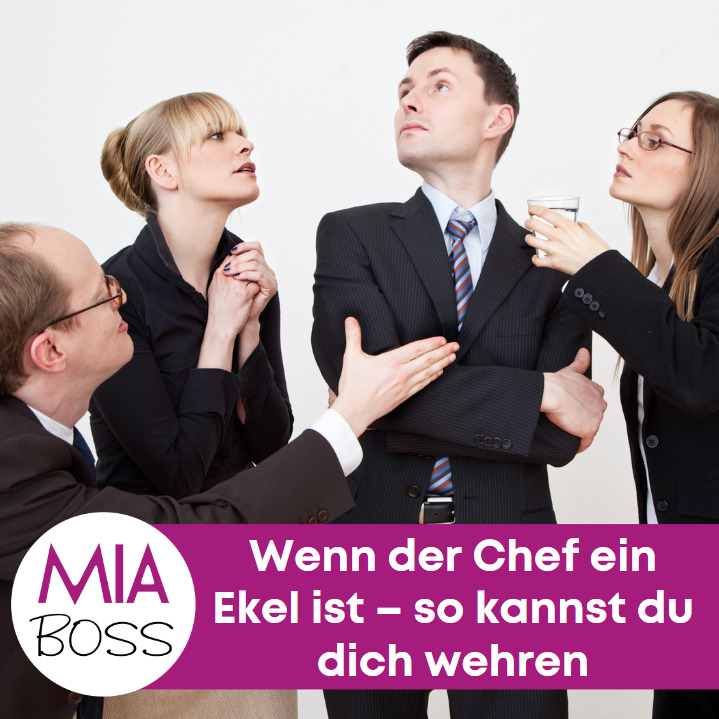 Mein Chef ist ein ekel