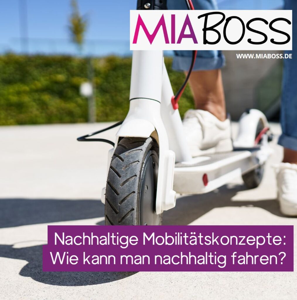 Nachhaltige Mobilitätskonzepte Wie kann man nachhaltig fahren