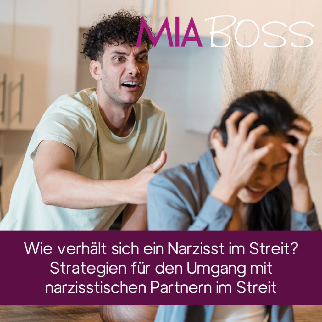 wie verhält sich ein narzisst im streit