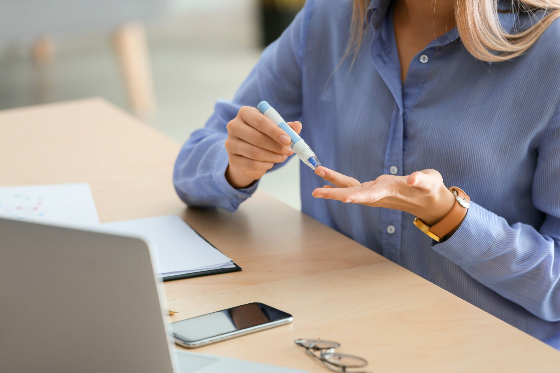 Diabetes und Job Herausforderung und Lösung