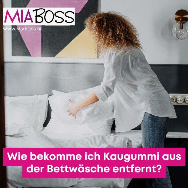 Kaugummi aus Kleidung entfernen: Tipps zu Kaugummi entfernen