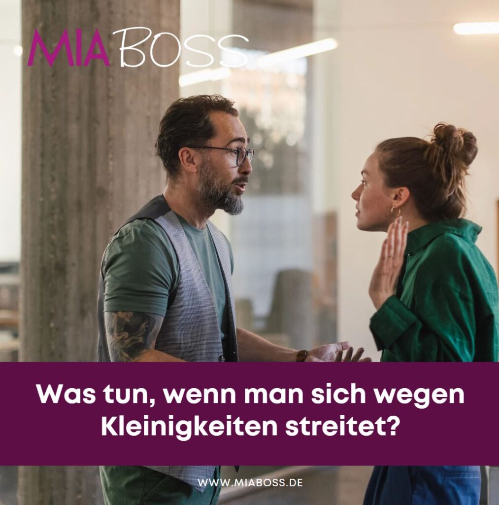Streit wegen Kleinigkeiten Was tun, wenn man sich wegen Kleinigkeiten streitet Streit wegen Kleinigkeiten Was tun, wenn man sich wegen Kleinigkeiten streitet