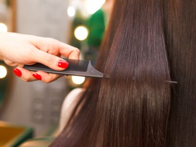 Glossing Haare Vorher-Nachher Verleihe deinem Haar neuen Glanz 