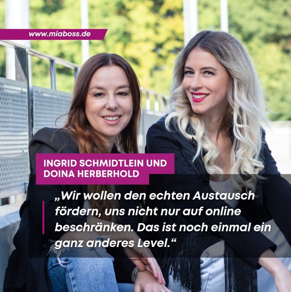 Ingrid Schmidtlein und Doina Herberhold