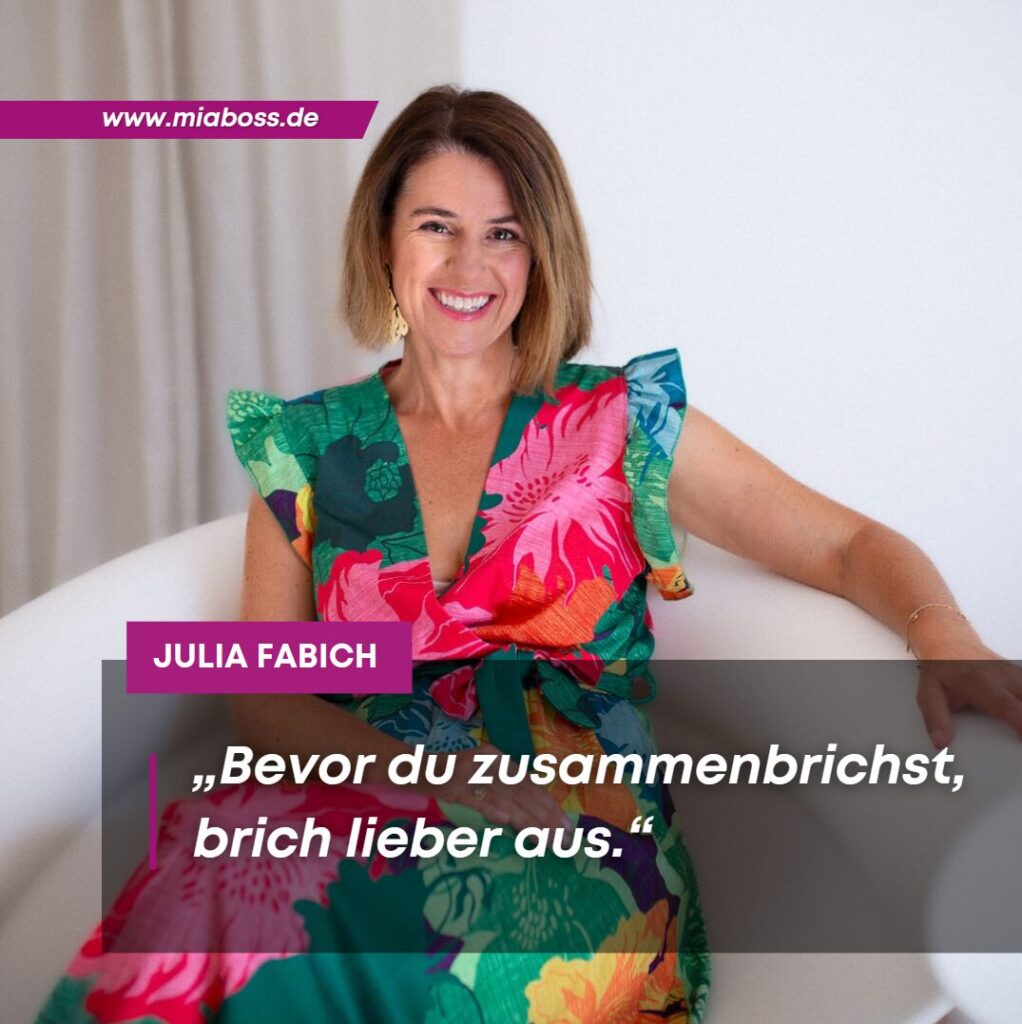 Julia Fabich erfülltes Leben leben