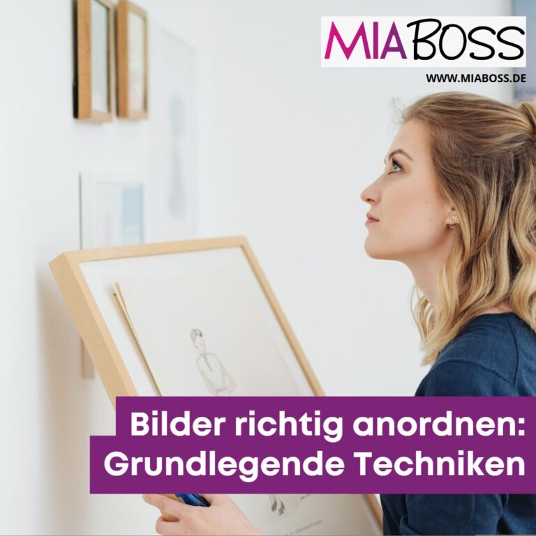Bilder richtig anordnen für die Wandgestaltung | Anordnung