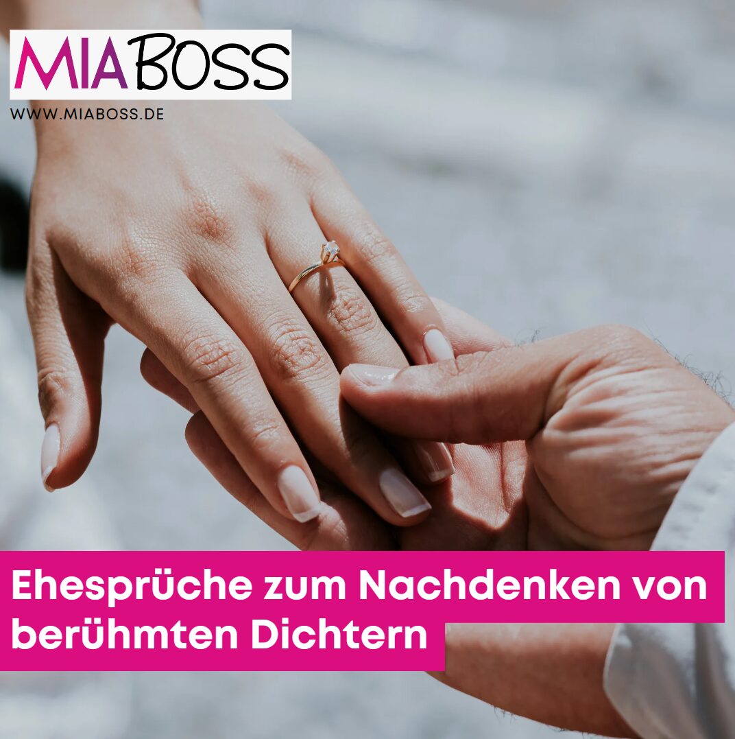 Wunderschne Nachdenken Ehe Zitate Weisheiten Ebenbild