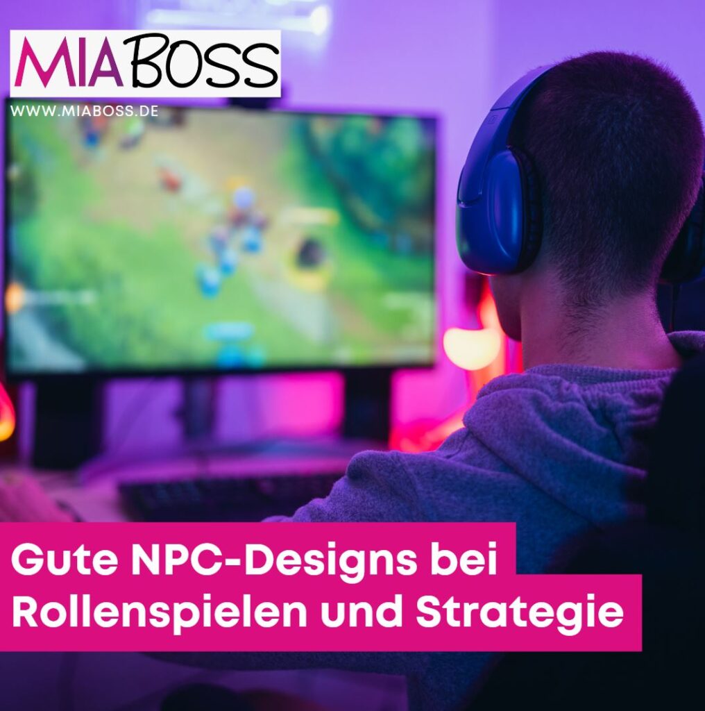 Gute NPC-Designs bei Rollenspielen und Strategie
