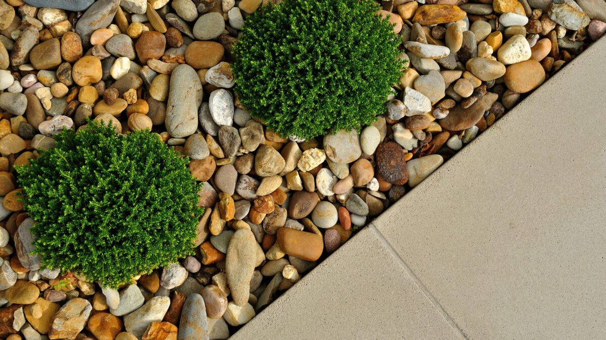 Gartengestaltung mit Steinen
