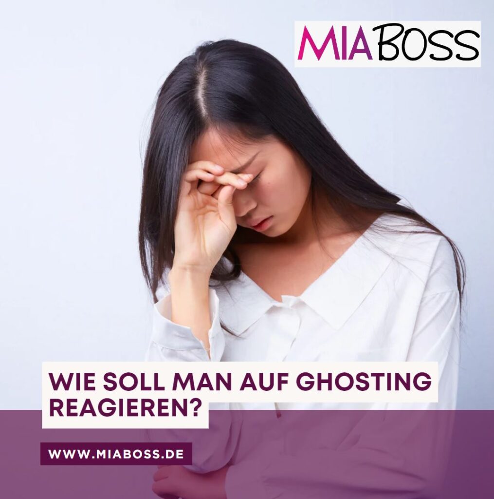 Wie soll man auf Ghosting reagieren