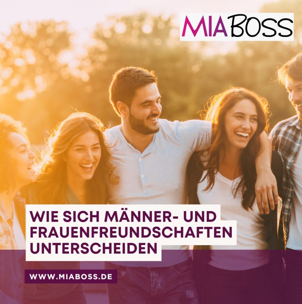 Wie sich Männer- und Frauenfreundschaften unterscheiden