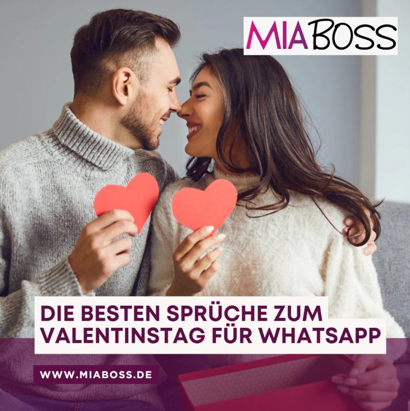 Romantische WhatsApp Sprüche zum Valentinstag verschicken ️