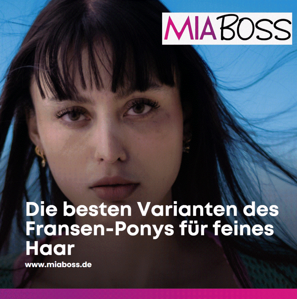 Die besten Varianten des Fransen-Ponys für feines Haar