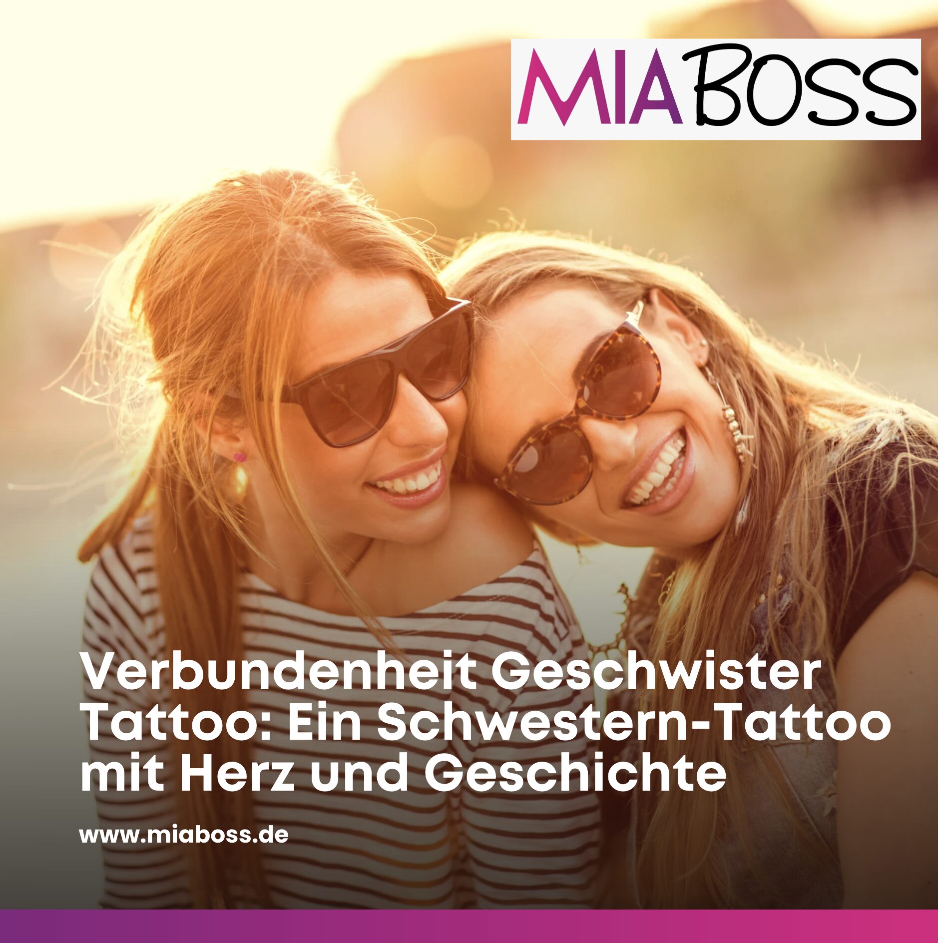 Verbundenheit Geschwister Tattoo: Ein Schwestern-Tattoo mit Herz und Geschichte