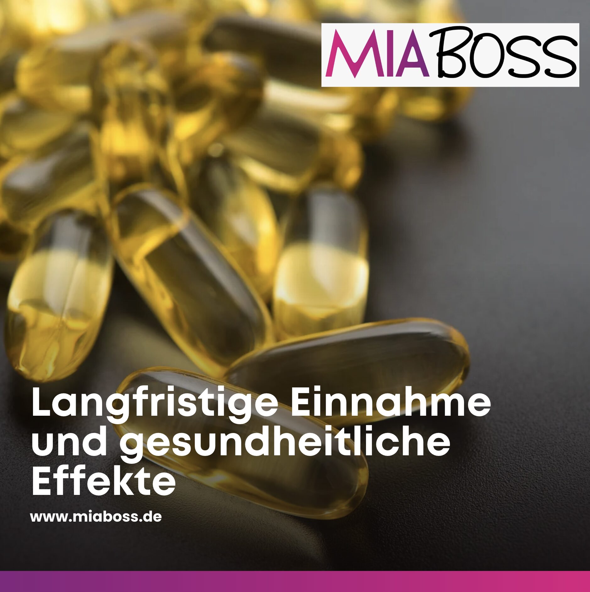 Langfristige Einnahme und gesundheitliche Effekte bei Omega 3 Langfristige Einnahme und gesundheitliche Effekte bei Omega 3