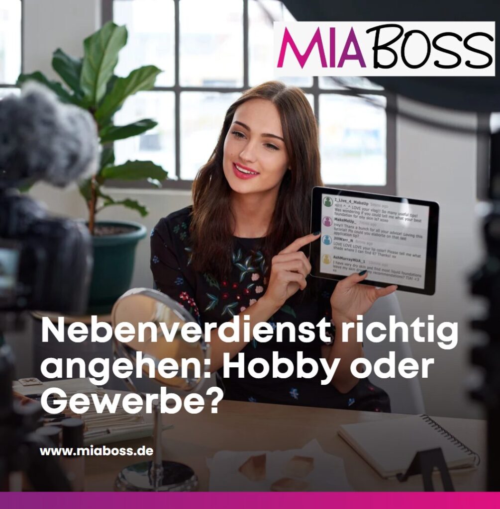 Nebenverdienst richtig angehen Hobby oder Gewerbe