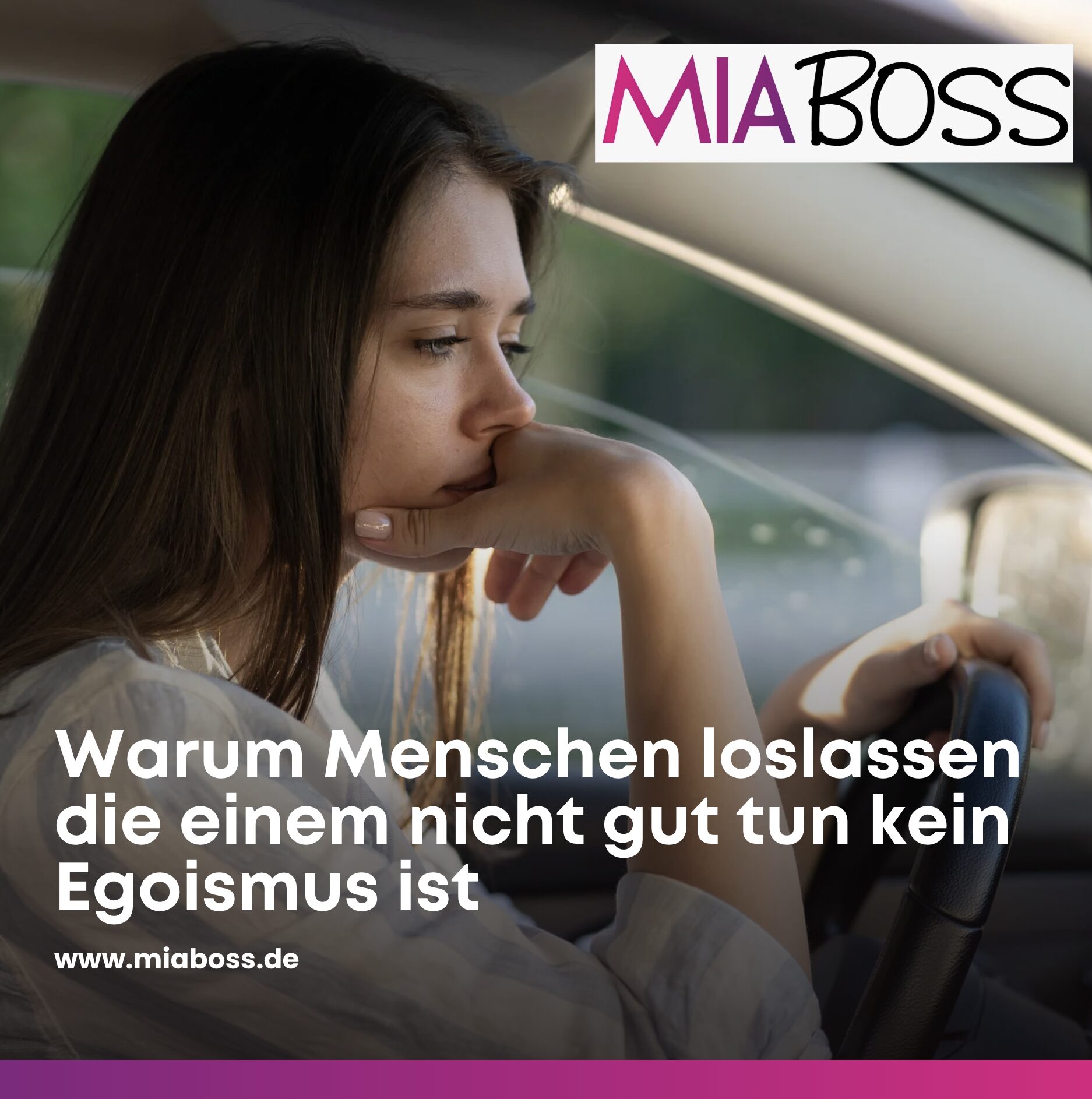 Warum Menschen loslassen die einem nicht gut tun kein Egoismus ist