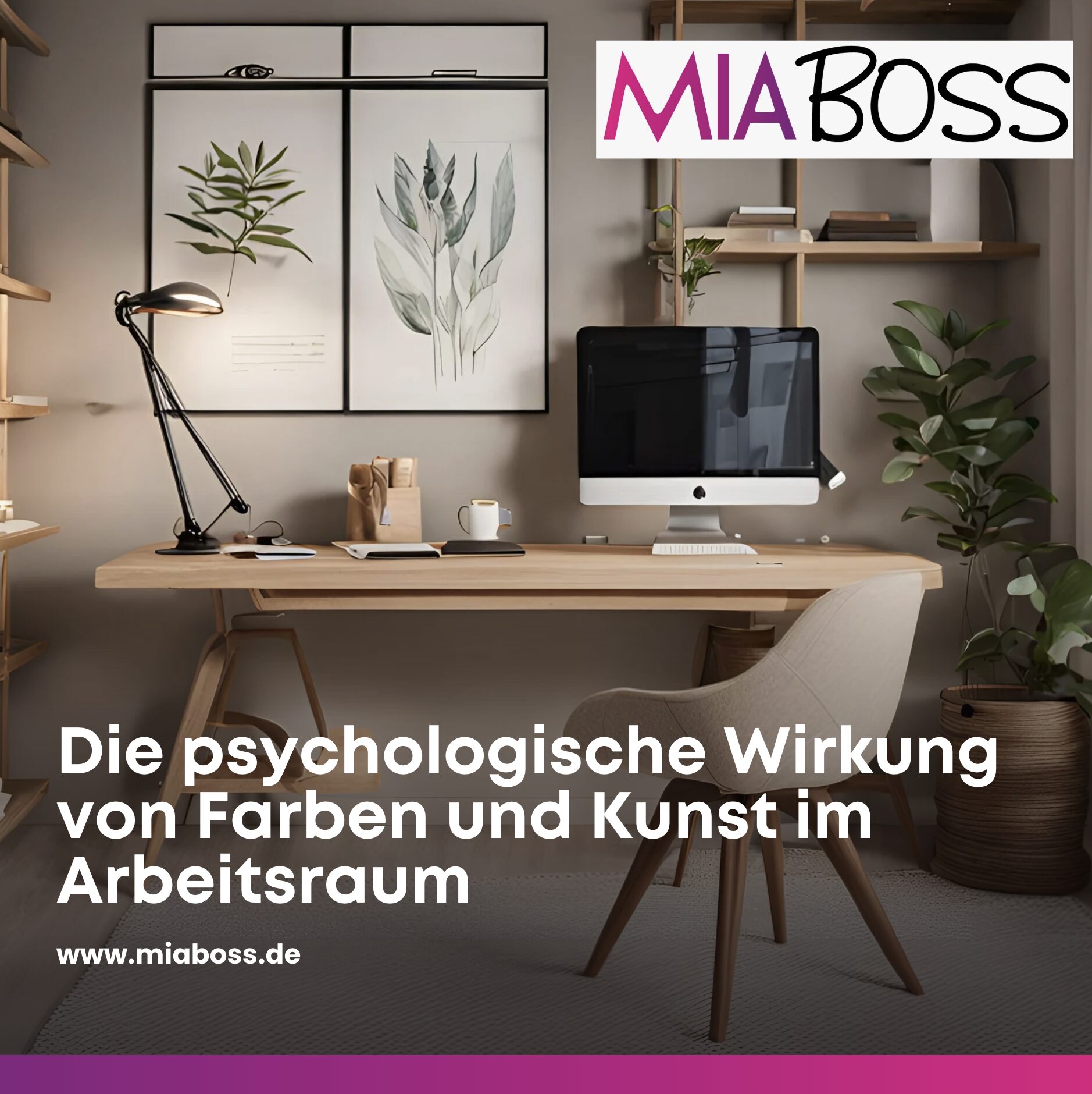 Die psychologische Wirkung von Farben und Kunst im Arbeitsraum