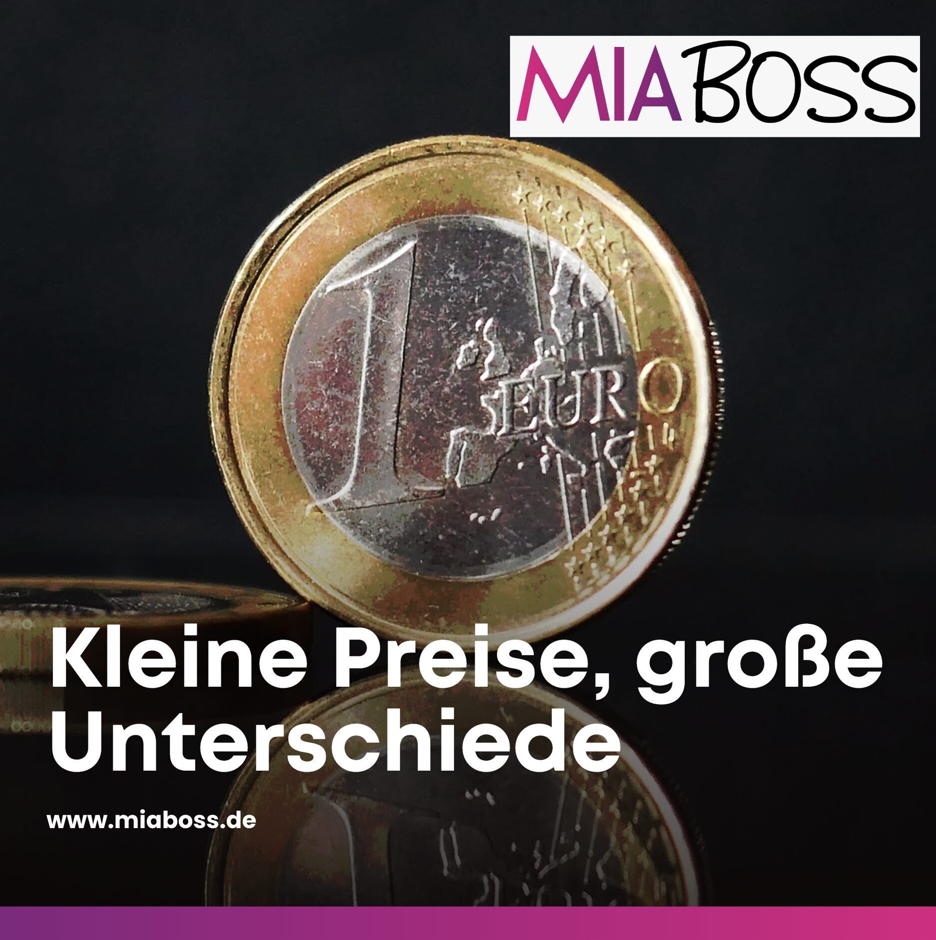 Kleine Preise, große Unterschiede mit einem Euro