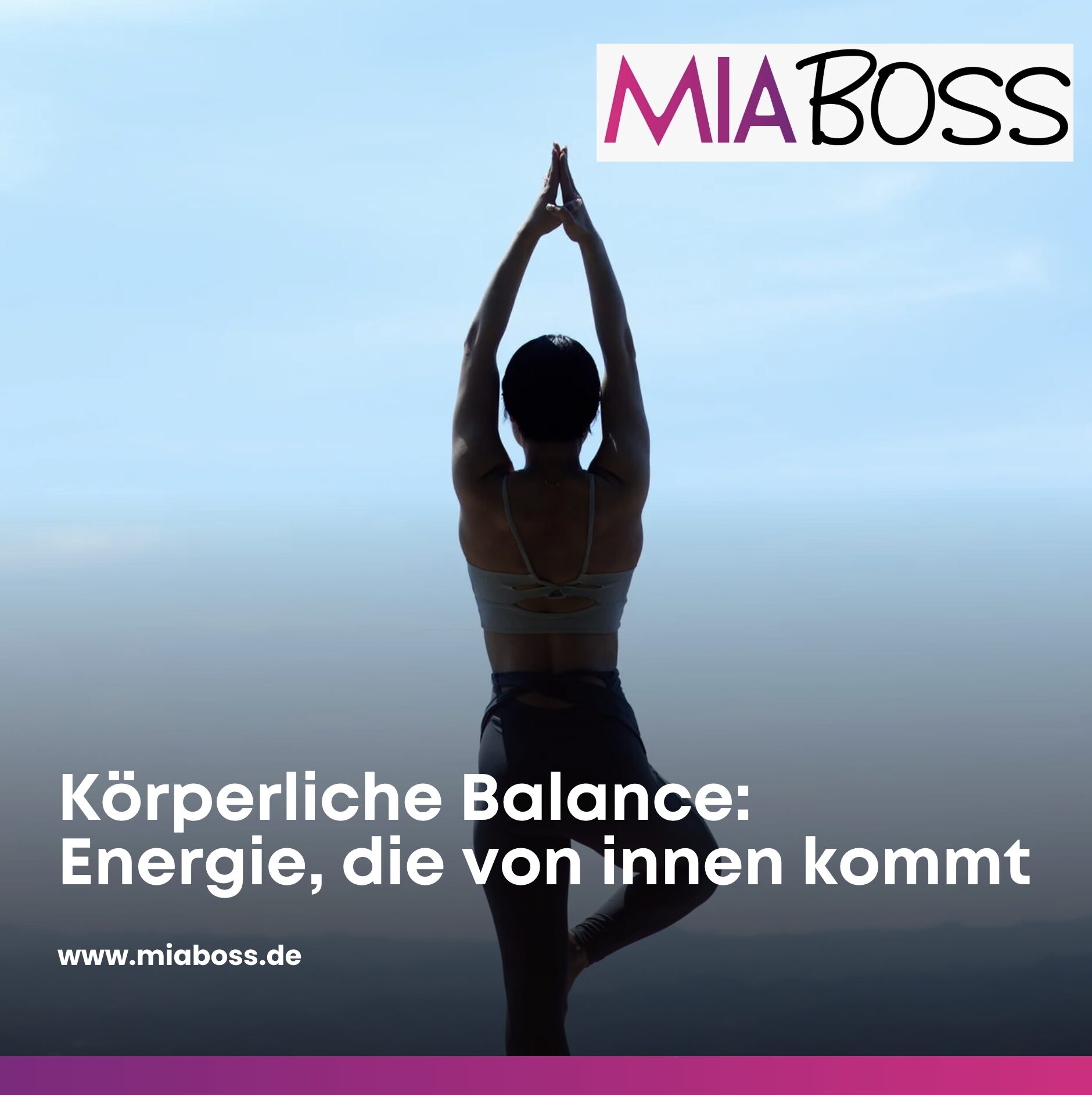 Körperliche Balance: Energie, die von innen kommt Körperliche Balance: Energie, die von innen kommt