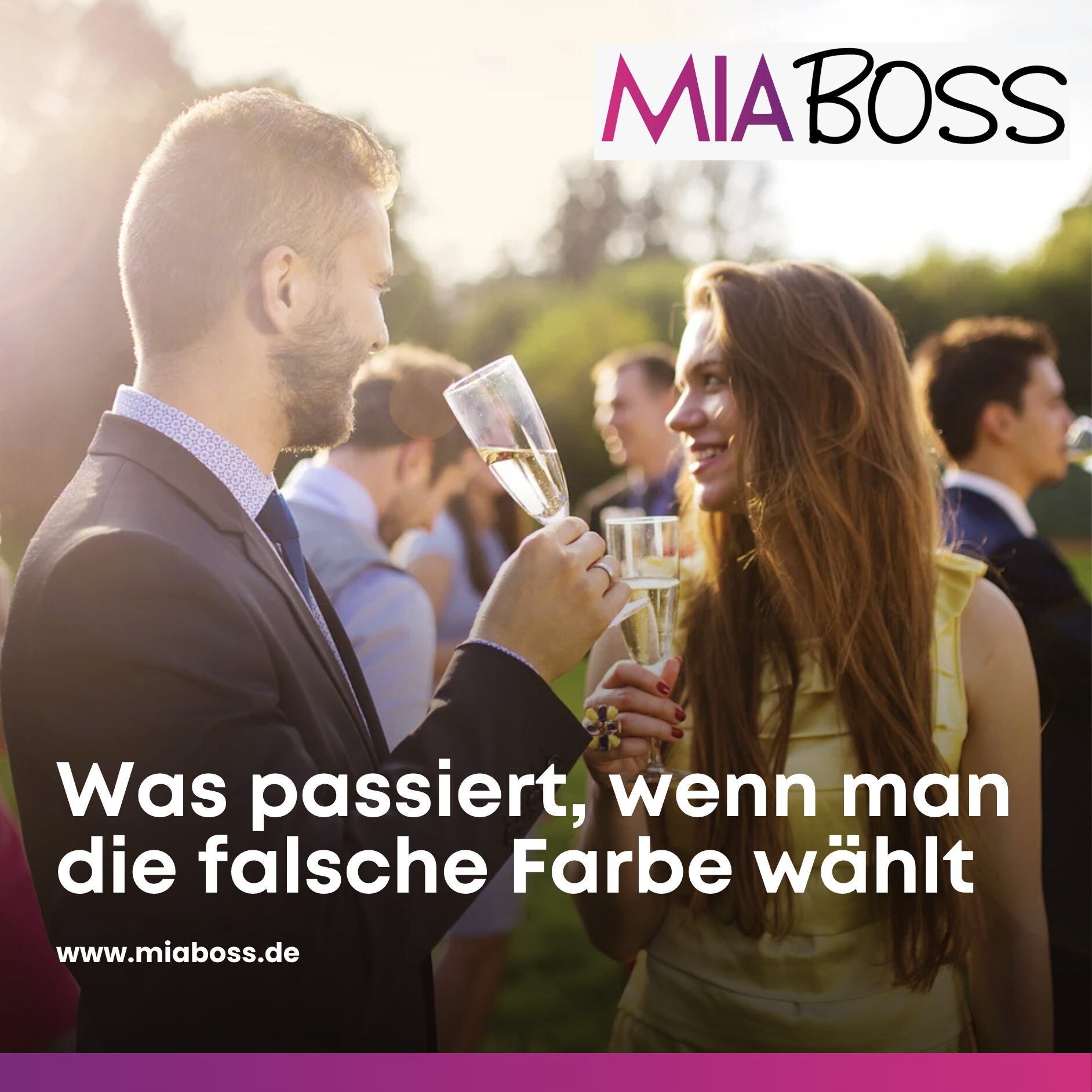 Was passiert, wenn man die falsche Farbe wählt
