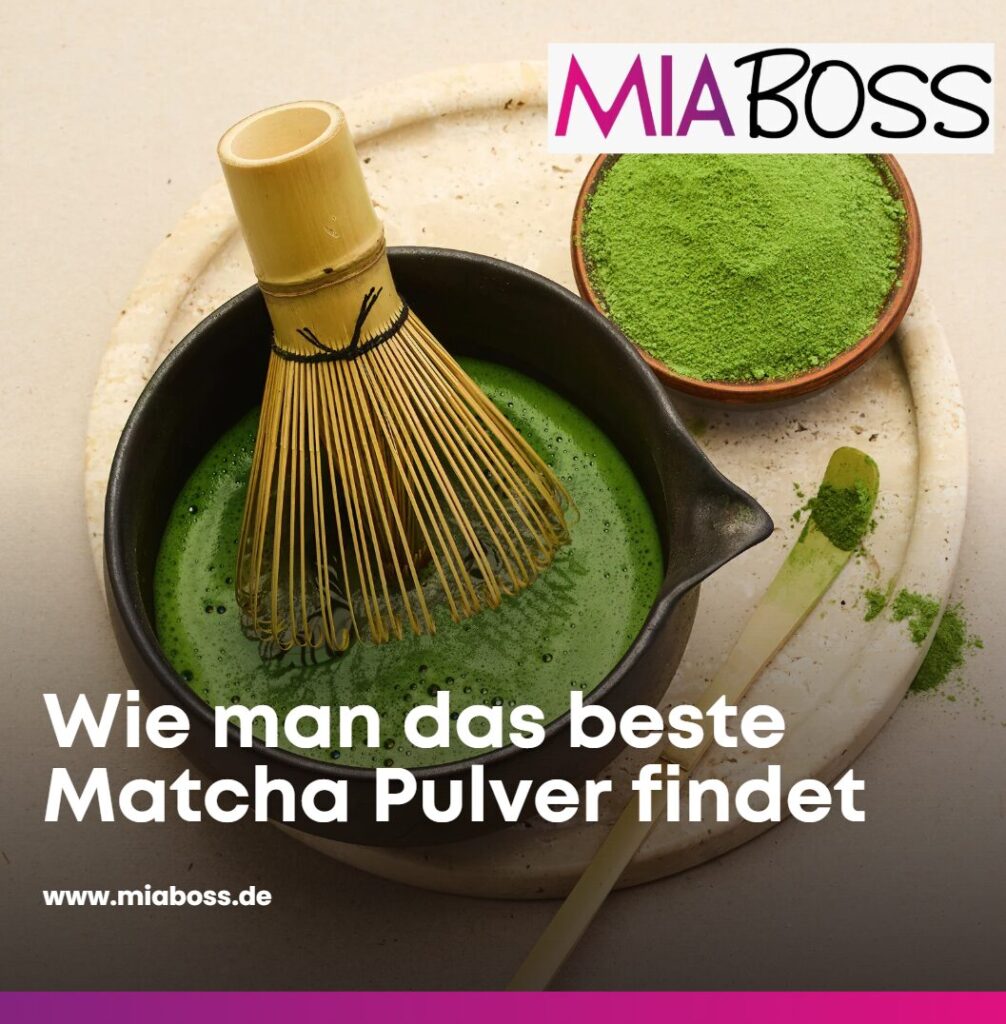 Wie man das beste Matcha Pulver findet