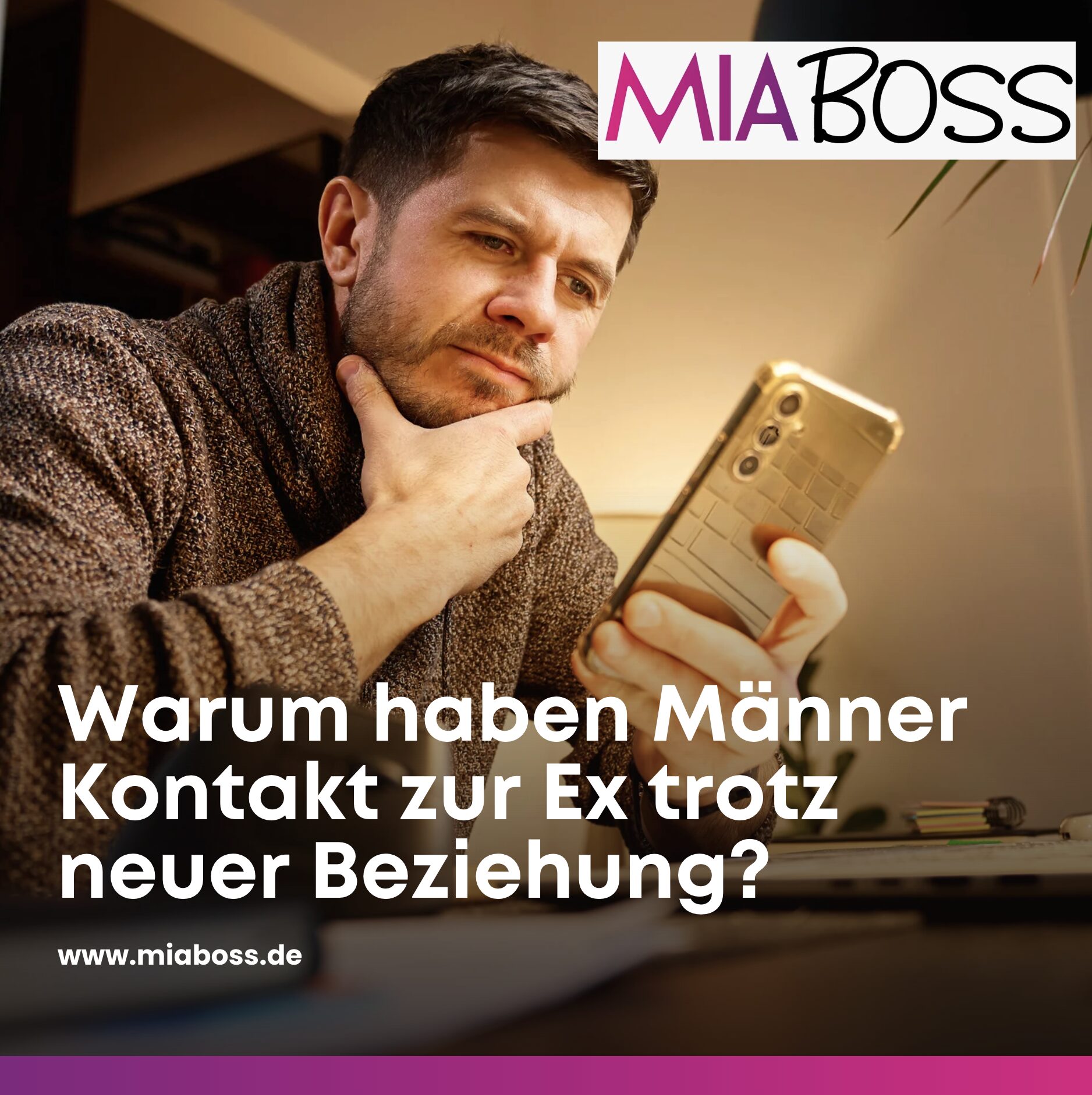 Warum haben Männer Kontakt zur Ex trotz neuer Beziehung? Warum haben Männer Kontakt zur Ex trotz neuer Beziehung?