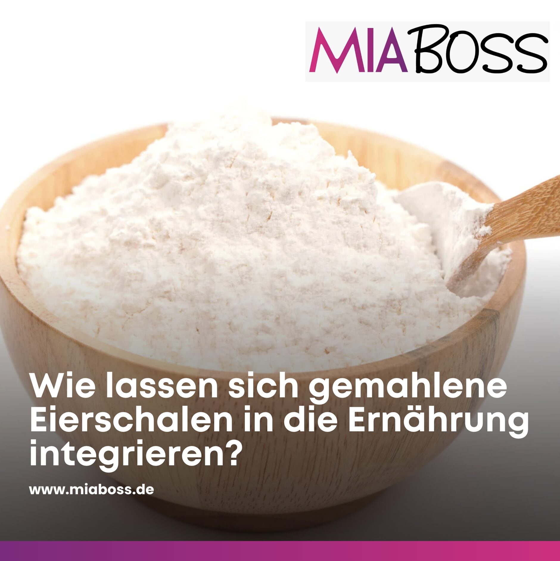 Wie lassen sich gemahlene Eierschalen in die Ernährung integrieren?