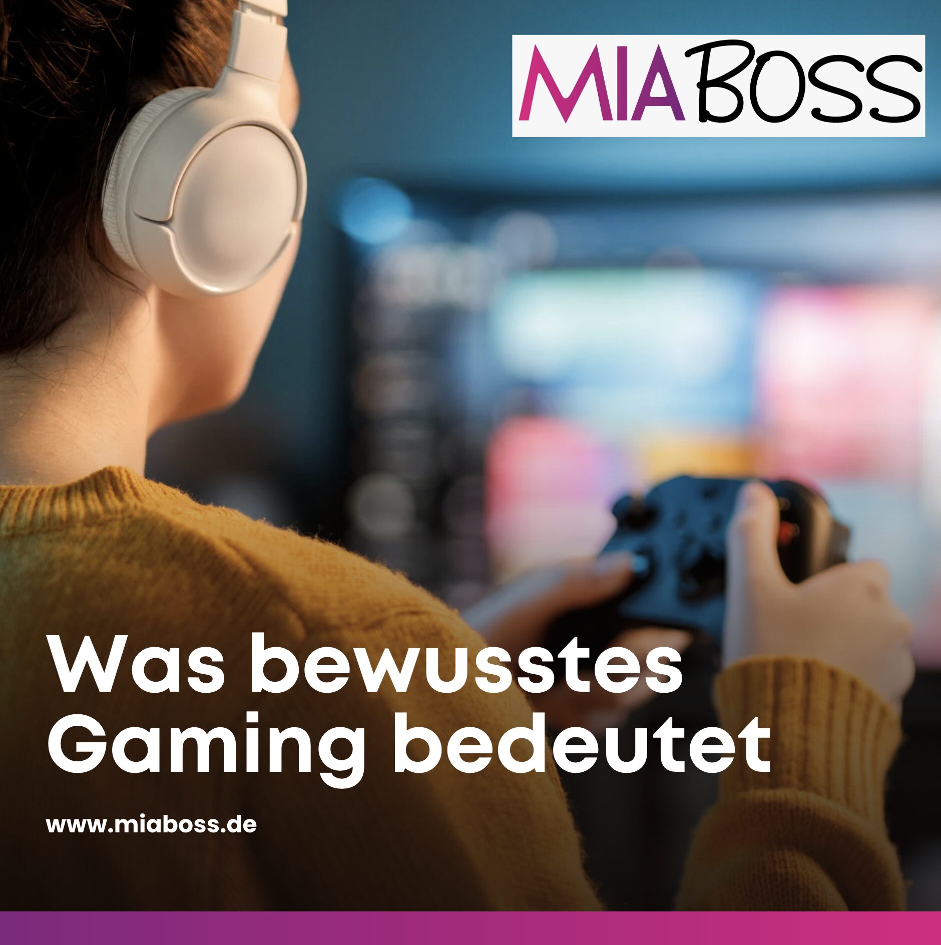 Was bewusstes Gaming bedeutet Was bewusstes Gaming bedeutet